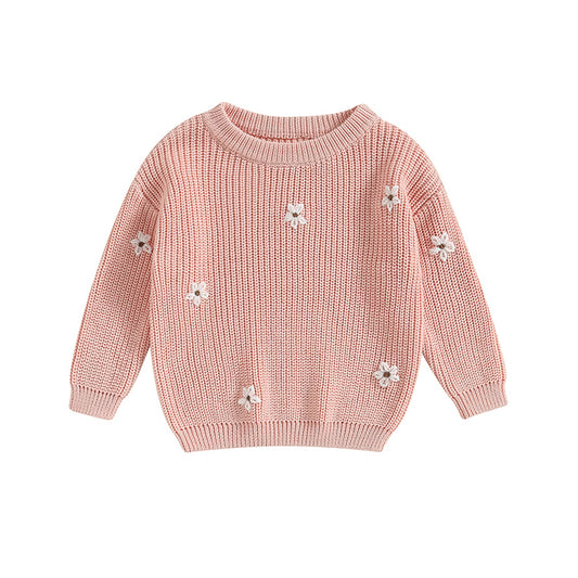 Daisy Knitted Sweater (Multiple Colours)